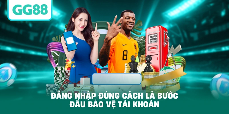 Đăng nhập đúng cách là bước đầu bảo vệ tài khoản