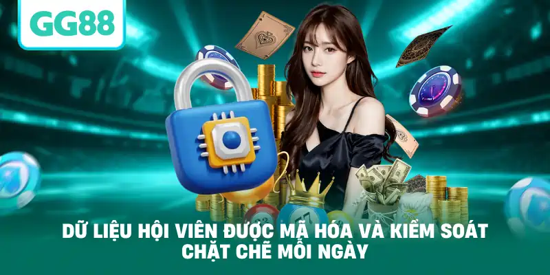 Dữ liệu hội viên được mã hóa và kiểm soát chặt chẽ mỗi ngày